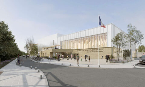 Complexe sportif et parc de stationnement souterrain