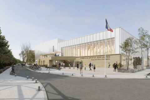 Complexe sportif et parc de stationnement souterrain