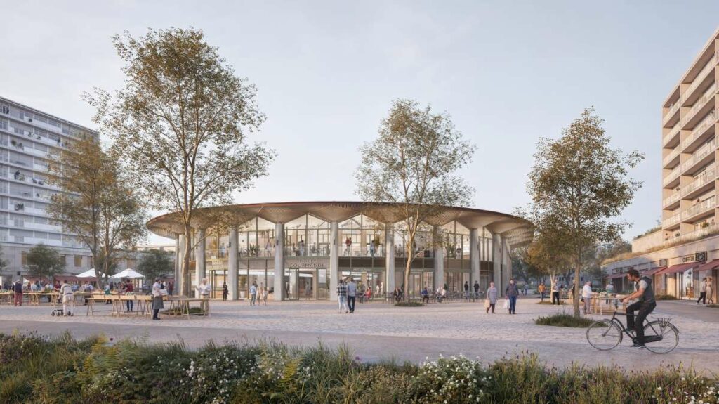 Ensemble immobilier à vocation culturelle et commerciale
