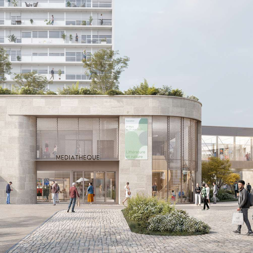 Ensemble immobilier à vocation culturelle et commerciale