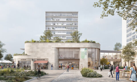 Ensemble immobilier à vocation culturelle et commerciale